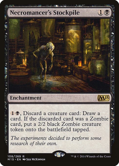Necromancer's Stockpile 2022 Magic: The Gathering Jumpstart 2022