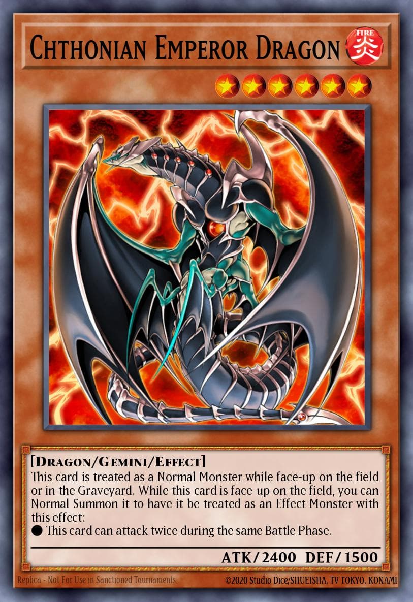 Chthonian Emperor Dragon #TAEV-EN019