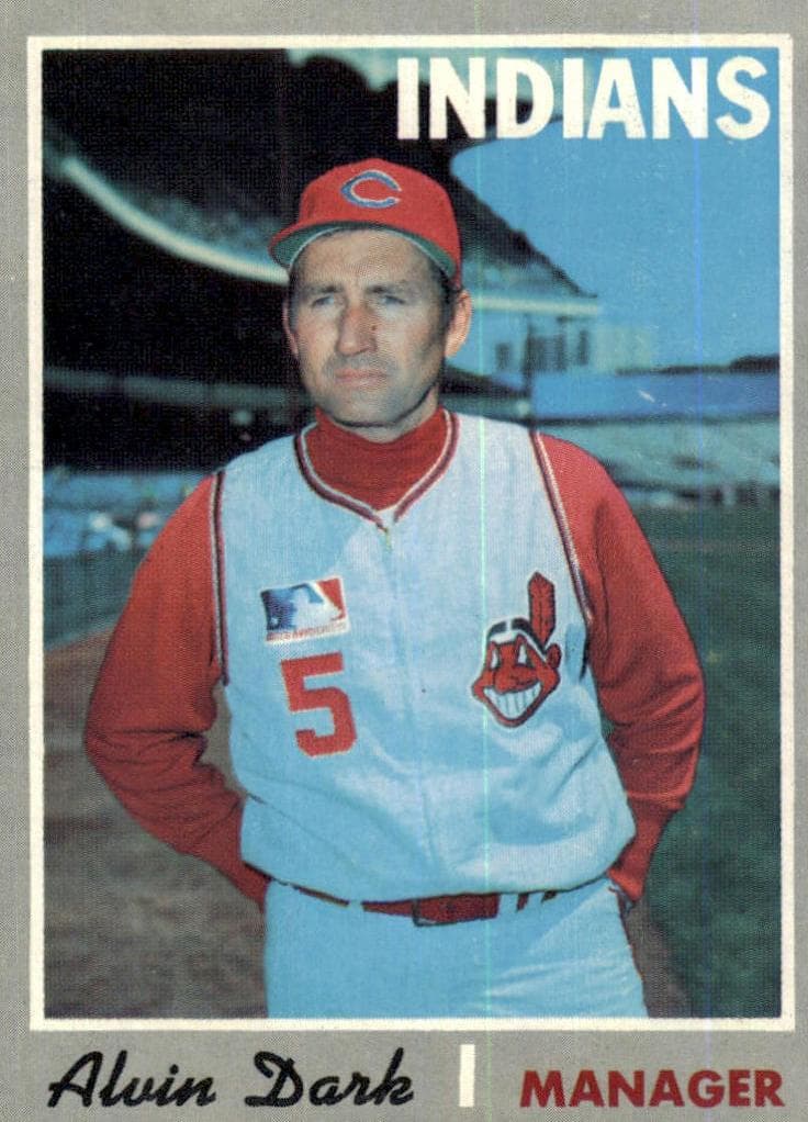 Alvin Dark 1970 topps Topps