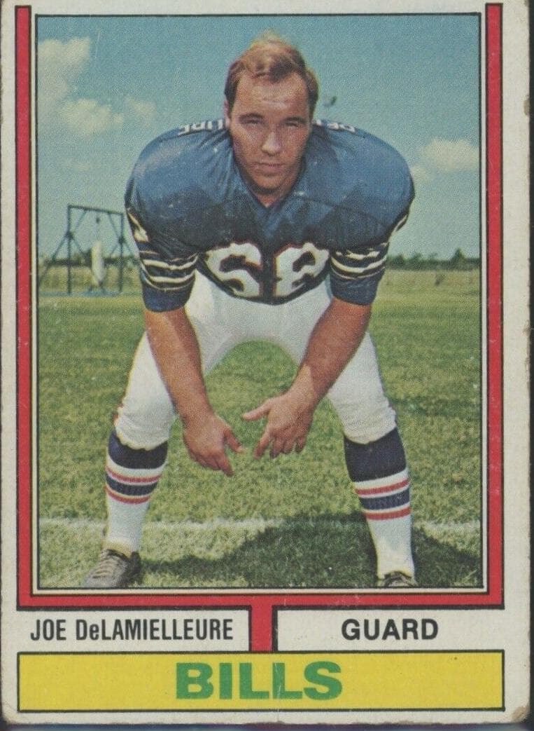 Joe DeLamielleure 1974 topps Topps
