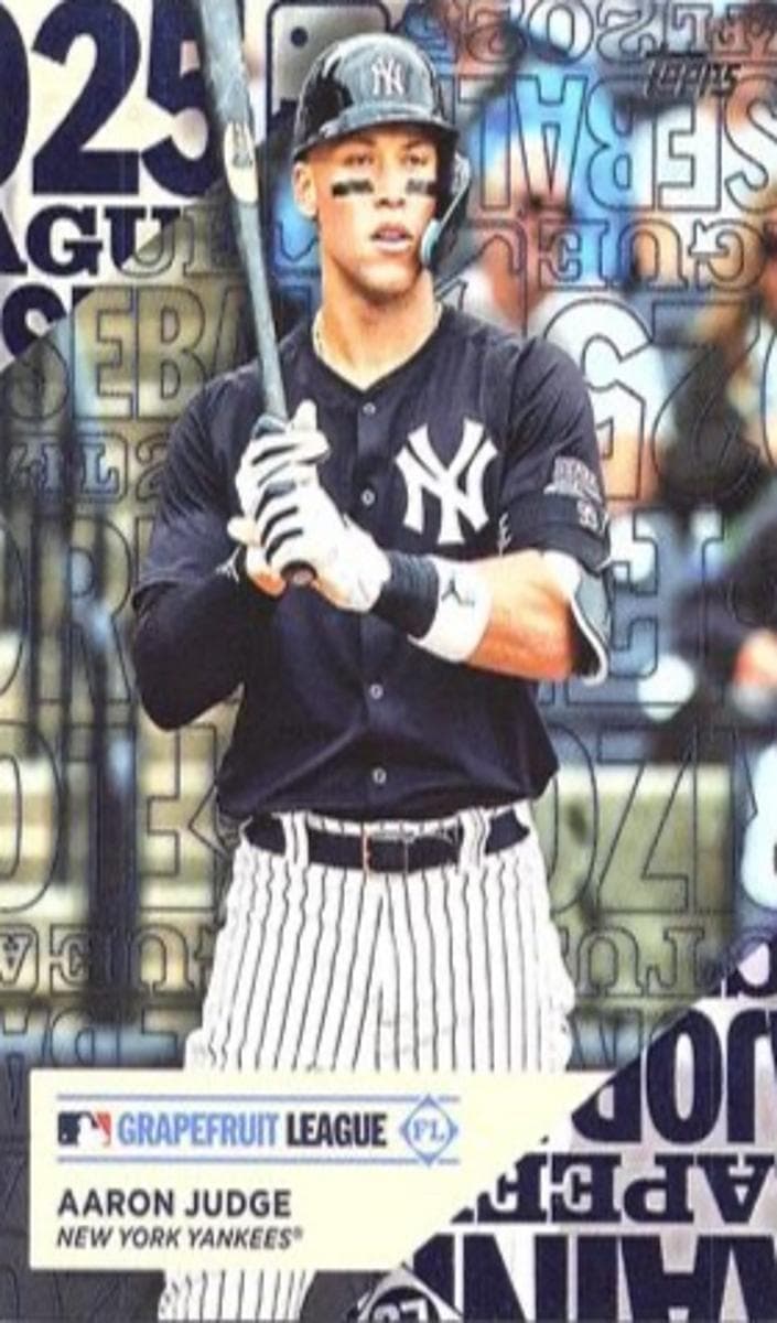 Aaron Judge 2025 topps Topps