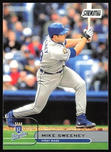 Mike Sweeney 2002 topps Stadium Club