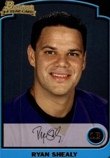 Ryan Shealy trading card