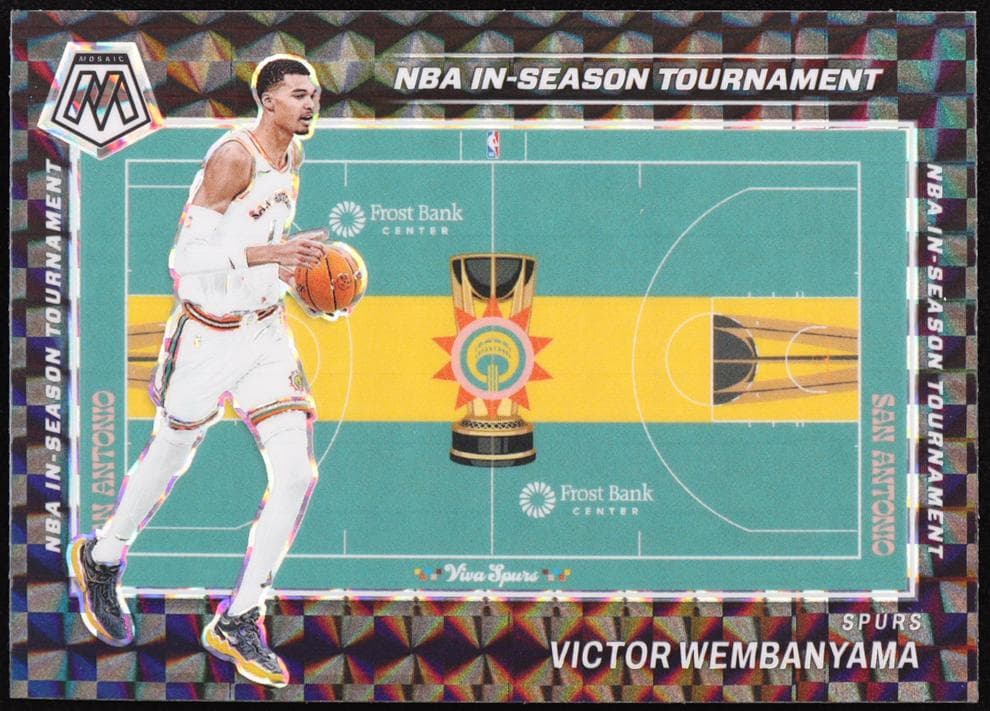 Victor Wembanyama 2023 panini Panini Mosaic