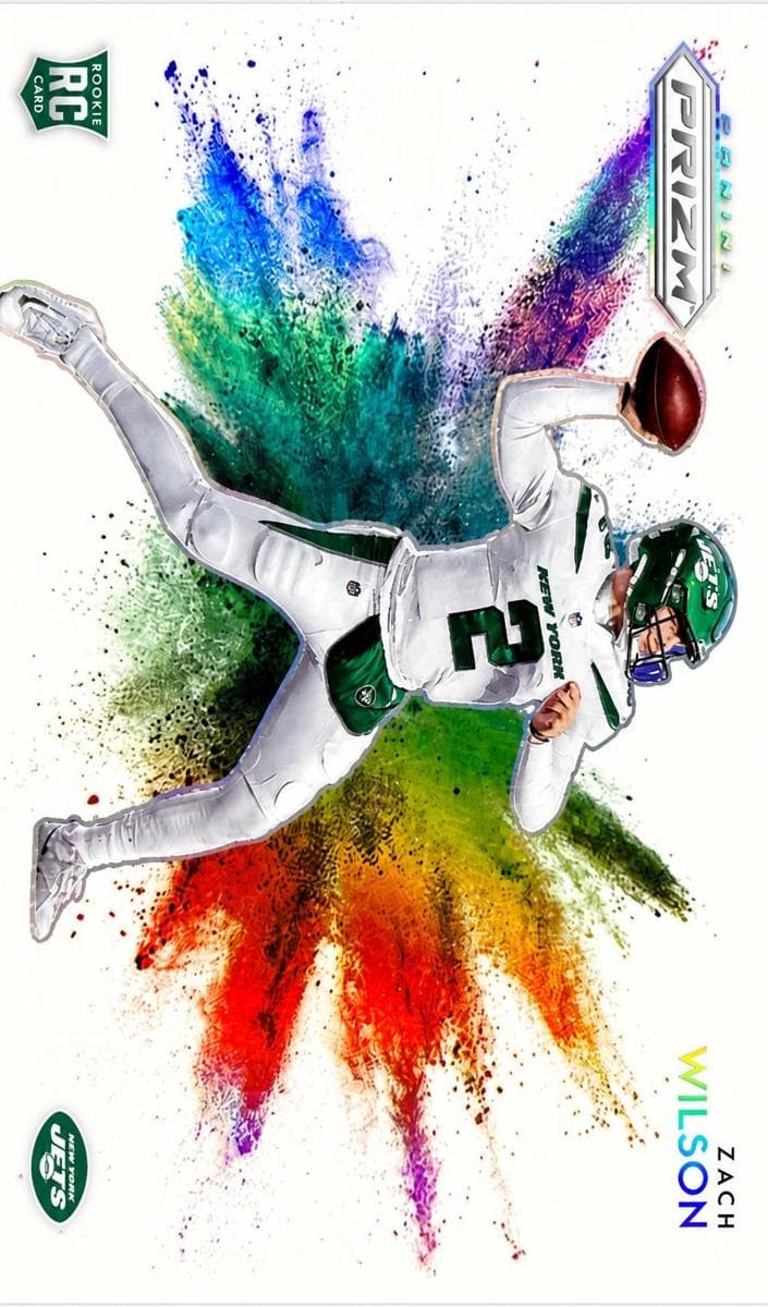 Zach Wilson 2021 panini