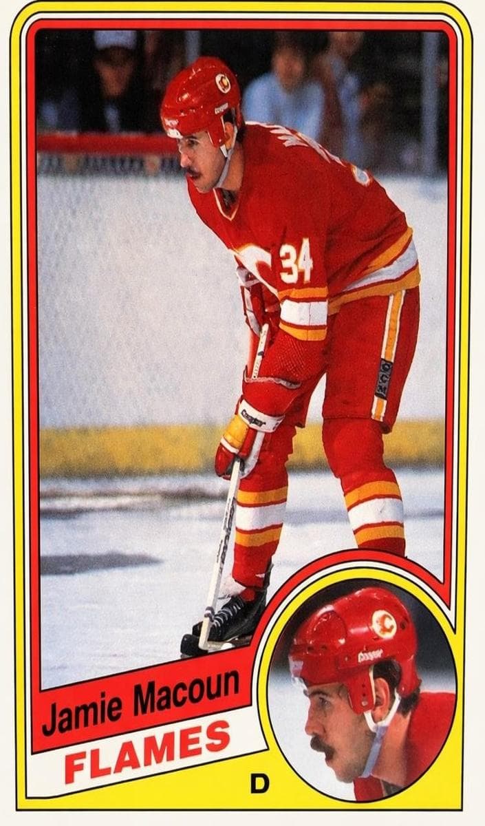 Jamie Macoun trading card