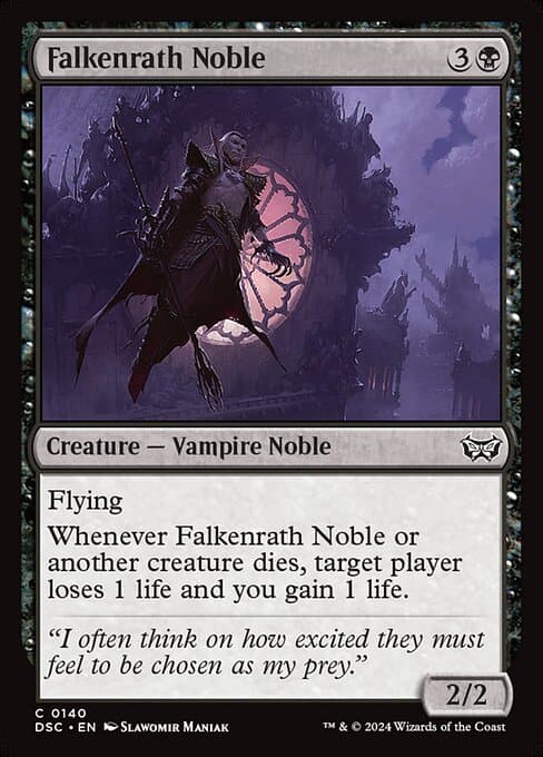 Falkenrath Noble 2022 Magic: The Gathering Jumpstart 2022