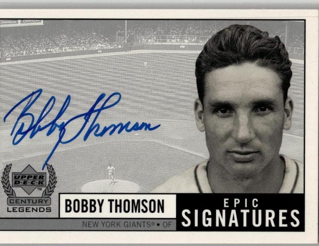 Bobby Thomson #BT