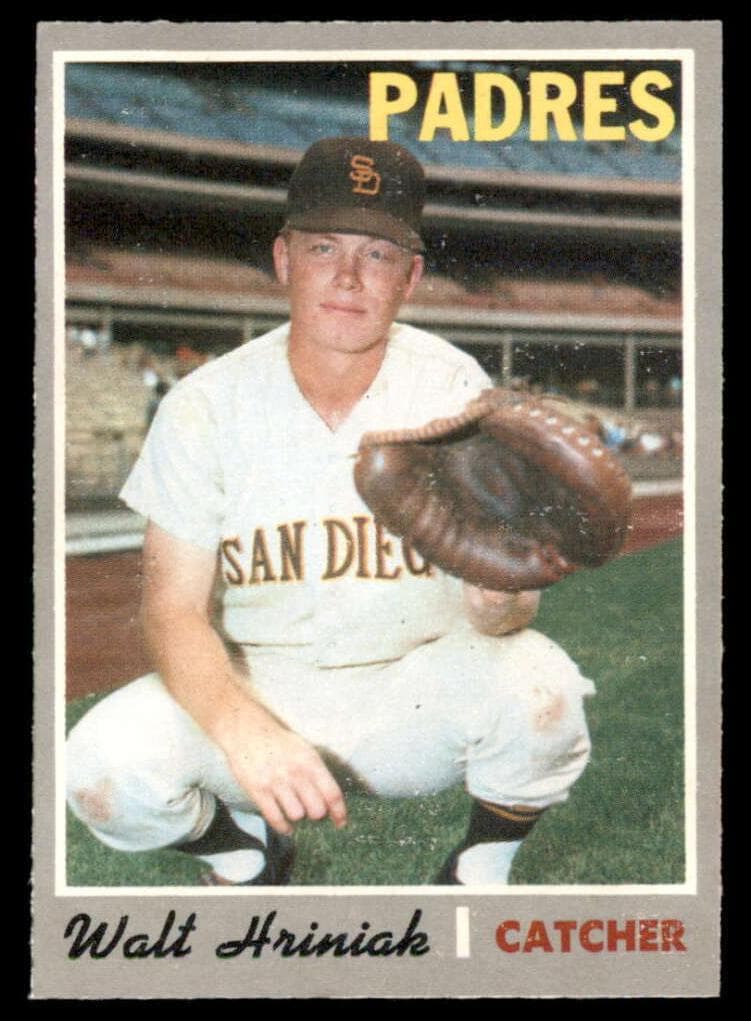 Walt Hriniak 1970 topps O-Pee-Chee