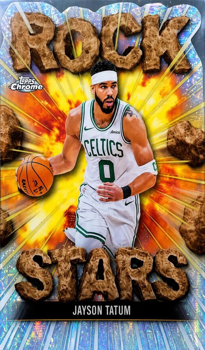Jayson Tatum 2023 topps Topps Chrome