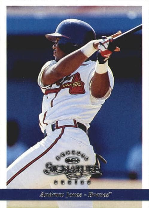 Andruw Jones 1997 panini Donruss Elite