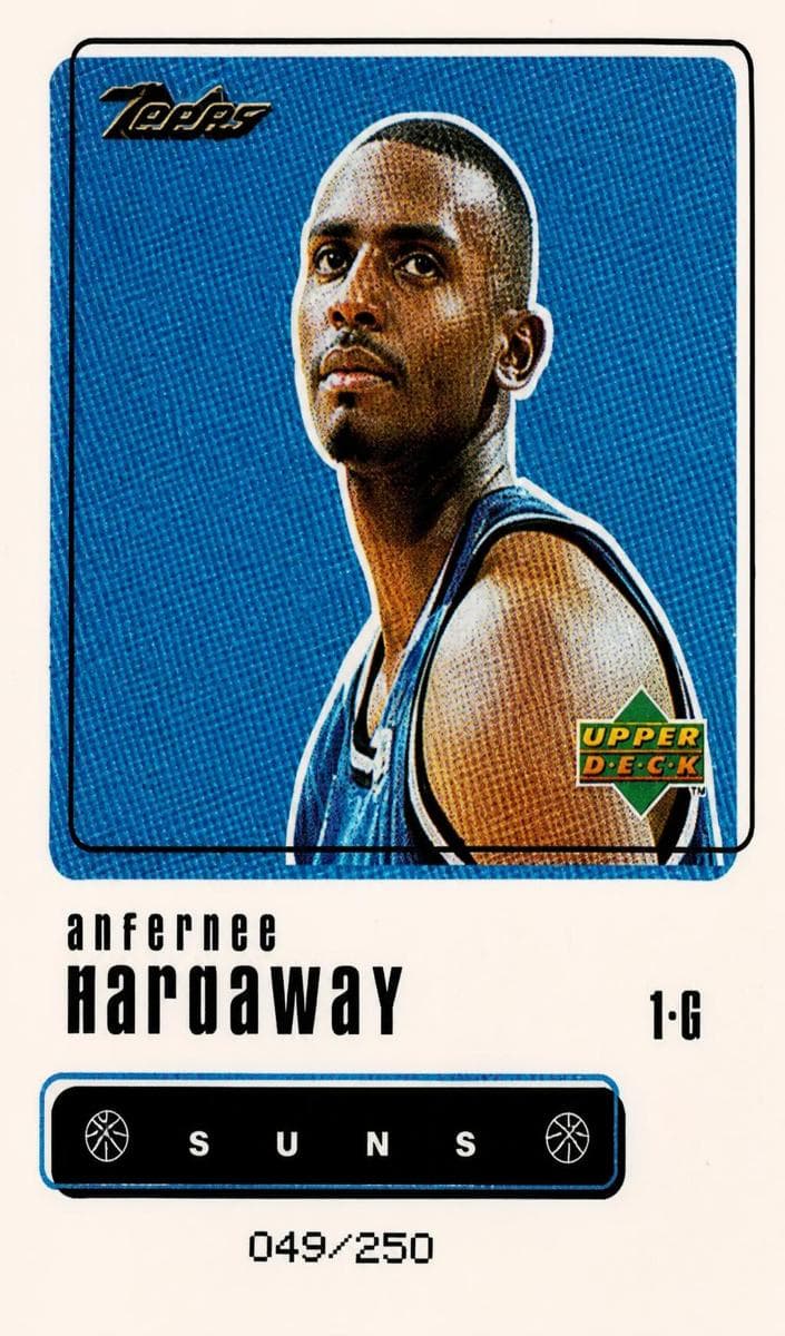 Anfernee Hardaway 1999 topps Topps Gallery
