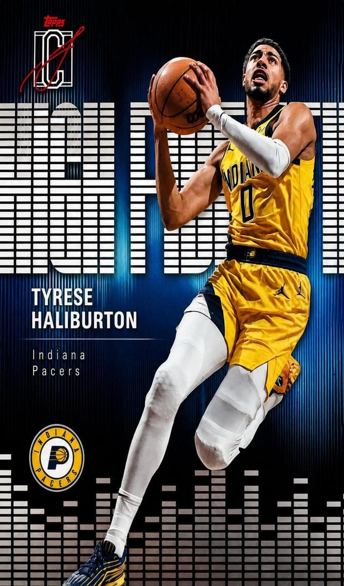 Tyrese Haliburton 2025 topps Topps Signature Class