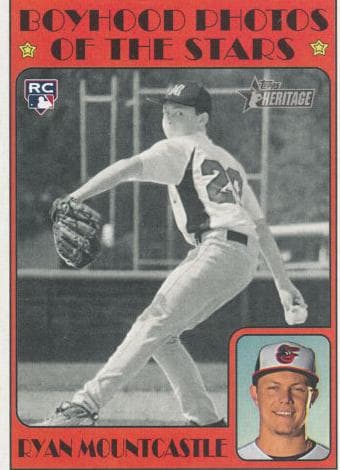 Ryan Mountcastle 2021 topps Topps Heritage