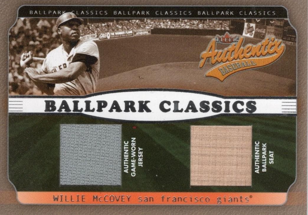 Willie McCovey 2002 fleer