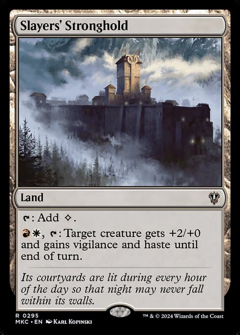 Slayers' Stronghold 2025 Magic: The Gathering Final Fantasy Commander