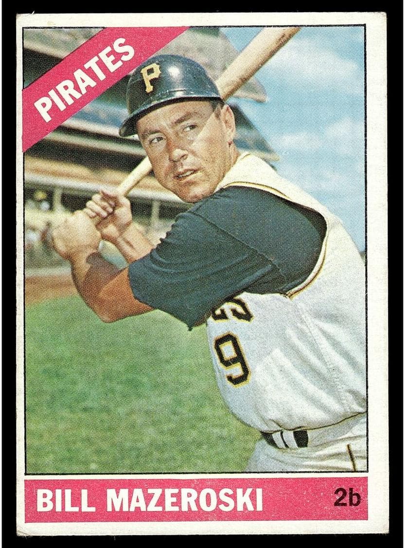 Bill Mazeroski 1966 topps Topps