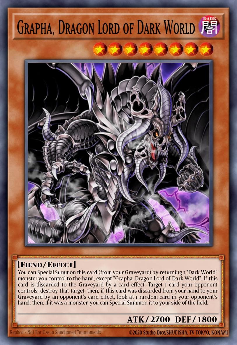 Grapha, Dragon Lord of Dark World #SD21-JP001