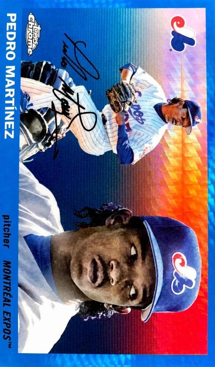 Pedro Martínez 2025 topps Topps Chrome Platinum