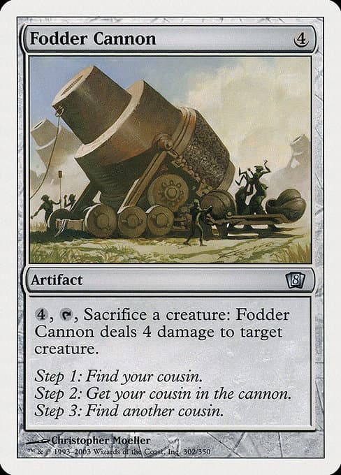 Fodder Cannon 2003 Magic: The Gathering 8th Edition