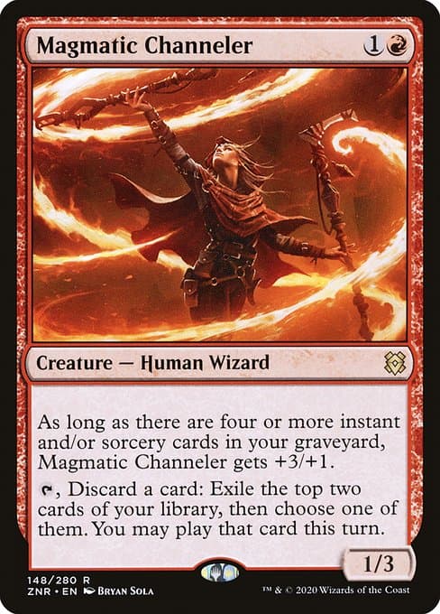 Magmatic Channeler 2020 Magic: The Gathering Zendikar Rising