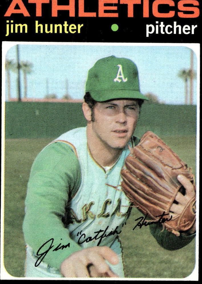 Jim Hunter 1971 topps Topps