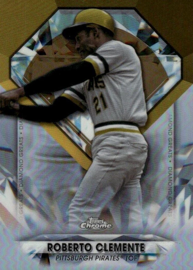 Roberto Clemente 2022 topps Topps Chrome Update