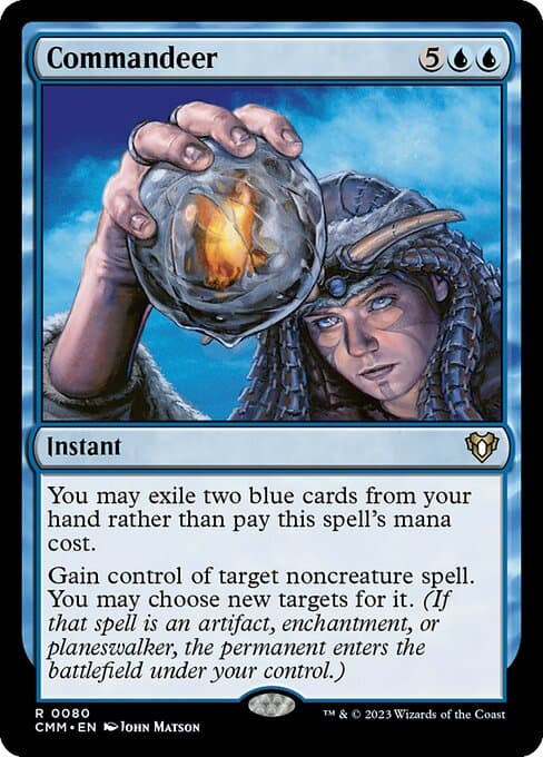 Commandeer 2006 Magic: The Gathering Coldsnap