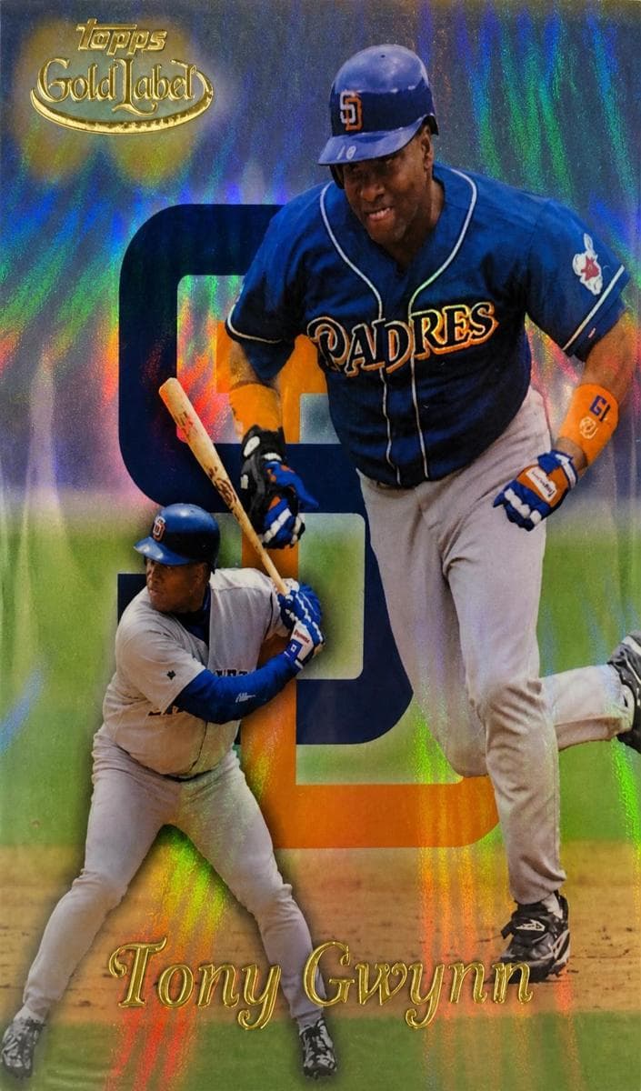 Tony Gwynn 1999 topps Topps Gold Label