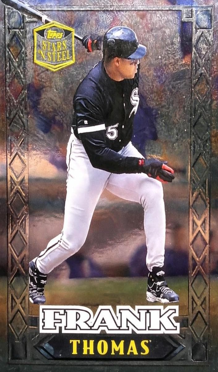 Frank Thomas 1999 topps Topps Stars 'N Steel