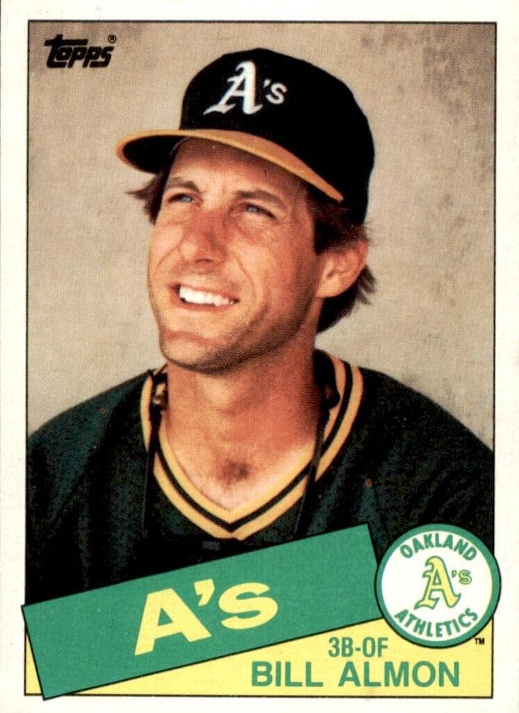 Bill Almon trading card