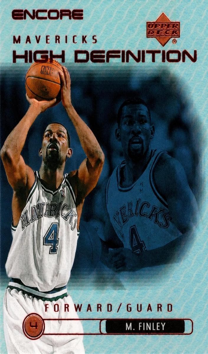 Michael Finley 1999 upper-deck Encore
