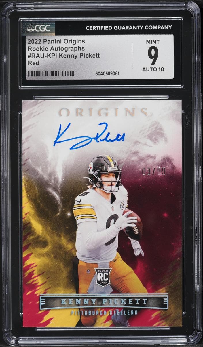 Kenny Pickett 2022 panini Panini Origins