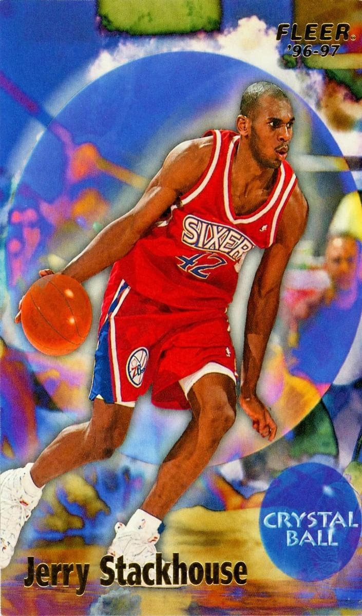 Jerry Stackhouse 1996 fleer Fleer