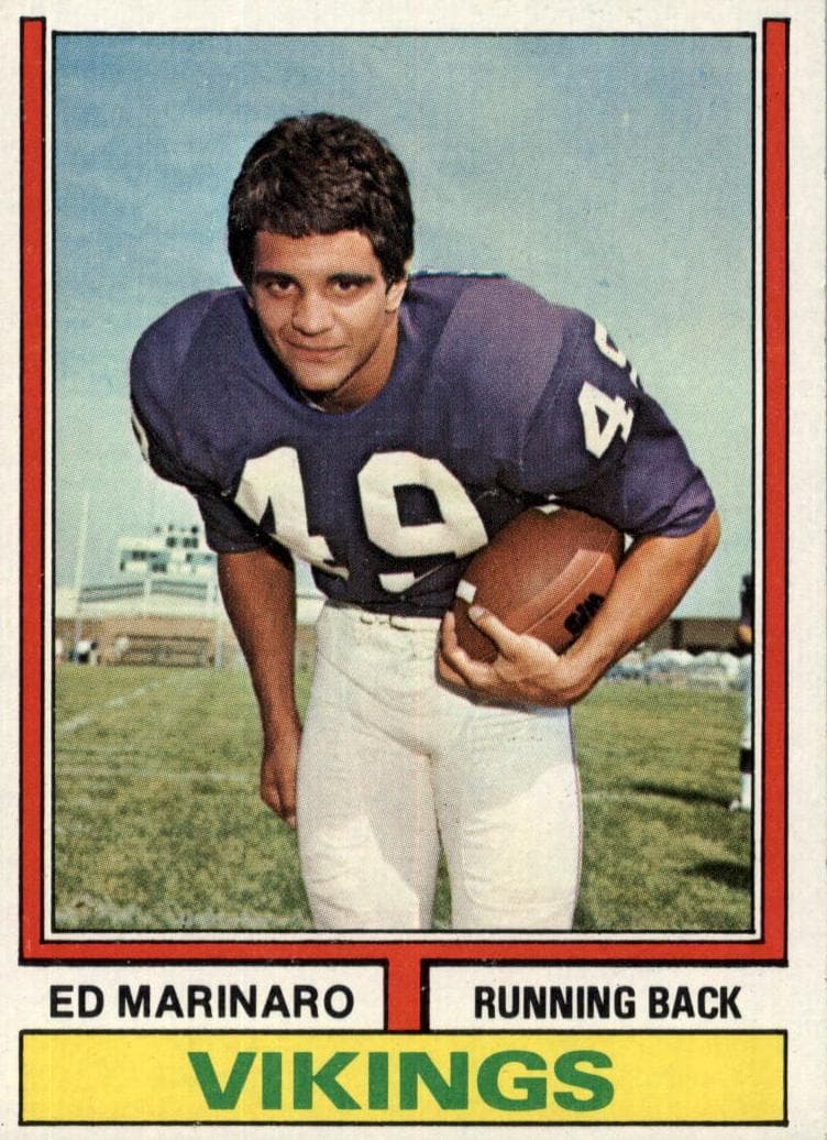 Ed Marinaro 1974 topps Topps