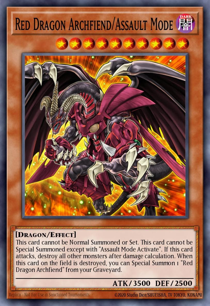 Red Dragon Archfiend/Assault Mode #SDCK-EN017