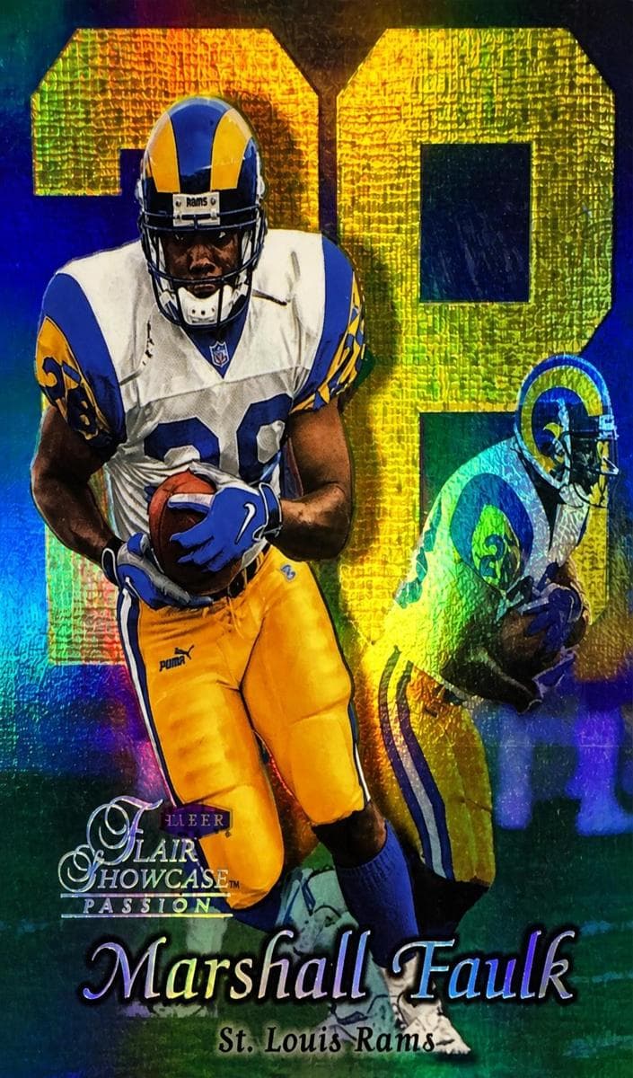 Marshall Faulk 1999 fleer