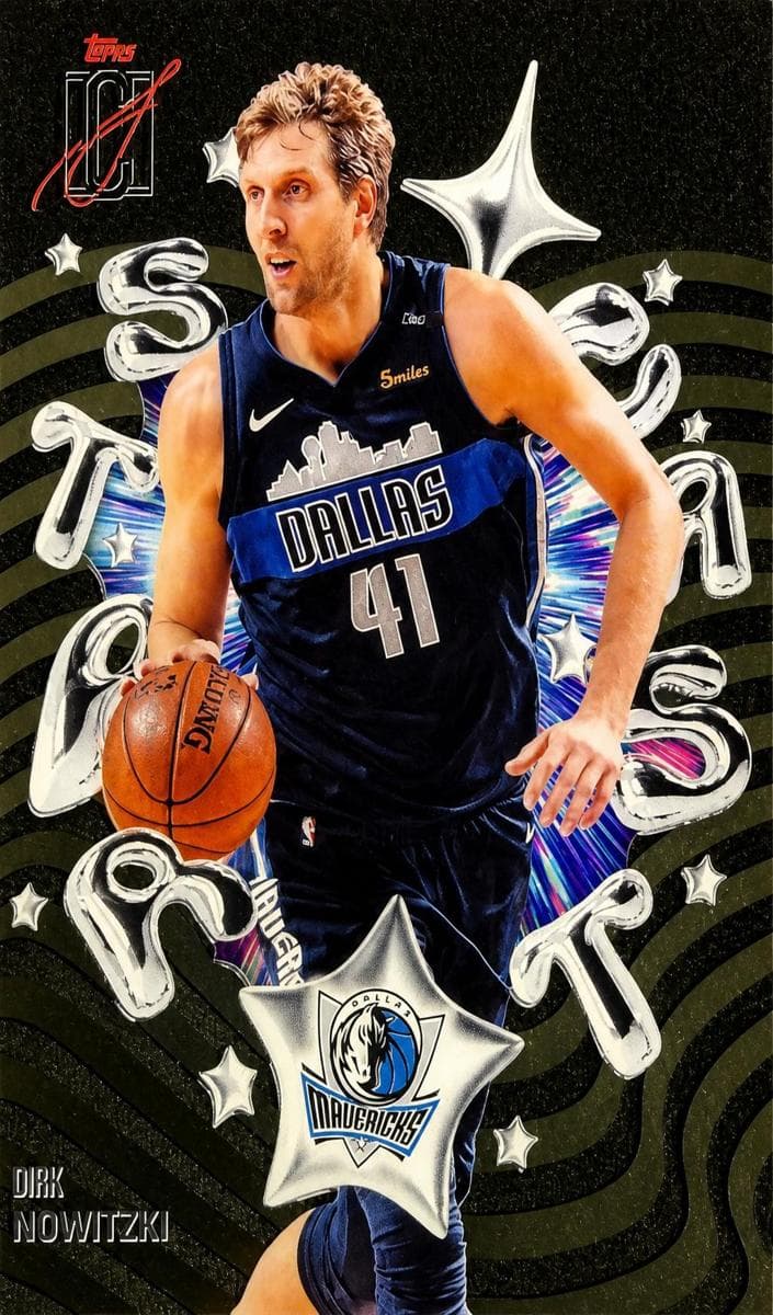 Dirk Nowitzki 2025 topps Topps Signature Class