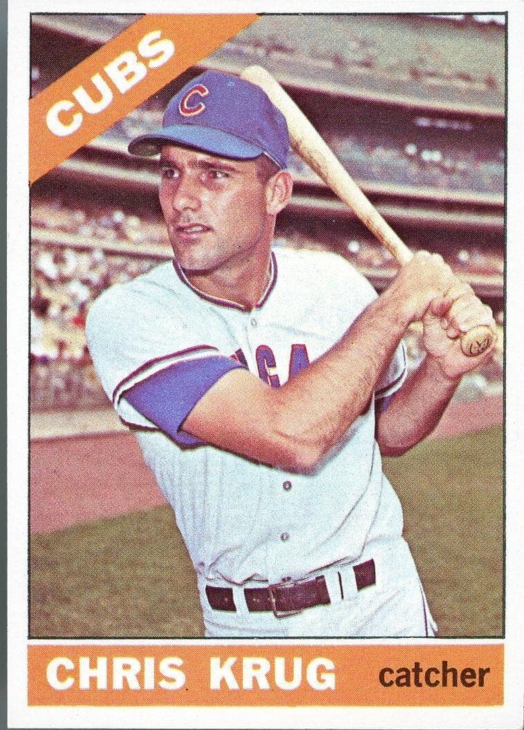 Chris Krug 1966 topps Topps Venezuelan