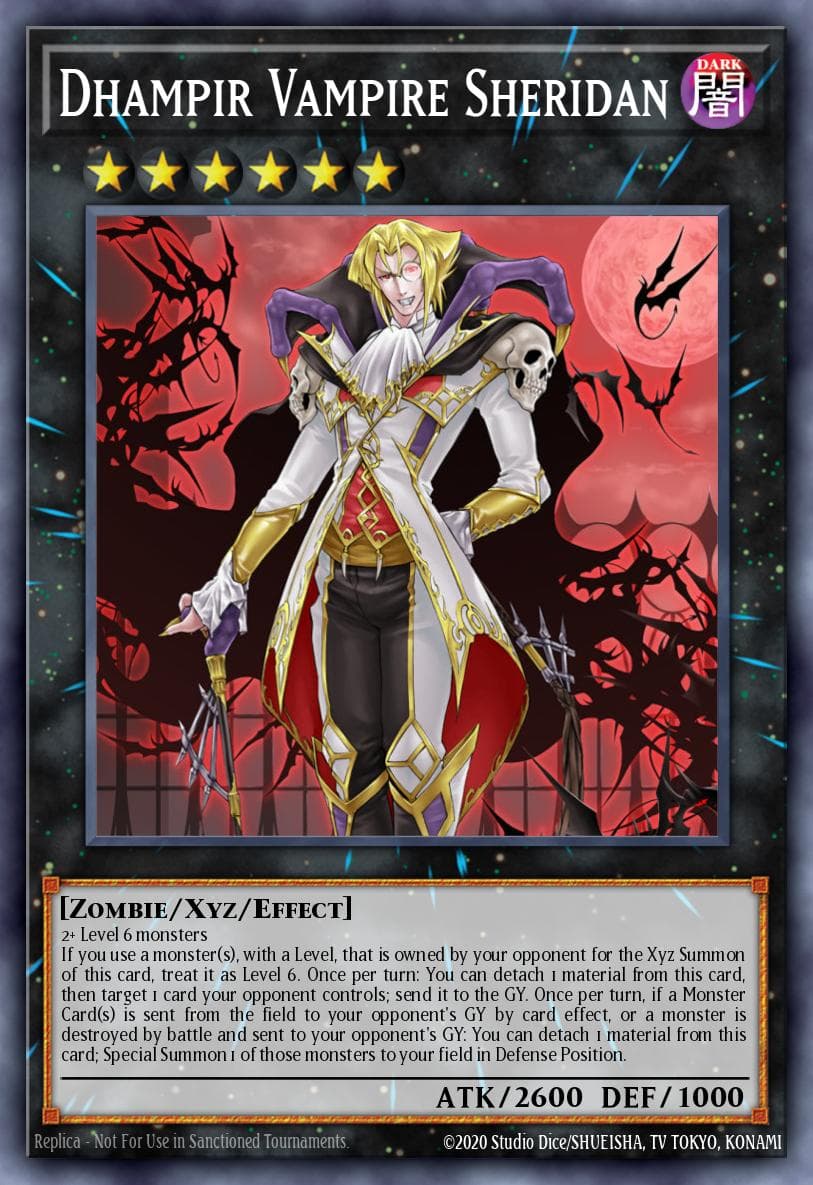 Dhampir Vampire Sheridan #DASA-EN007