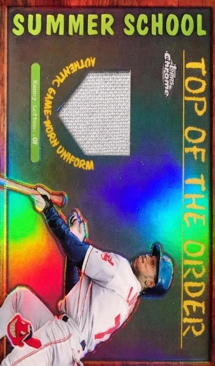 Kenny Lofton 2002 topps Topps Chrome