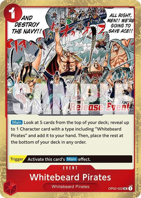 Whitebeard Pirates 2023 One Piece