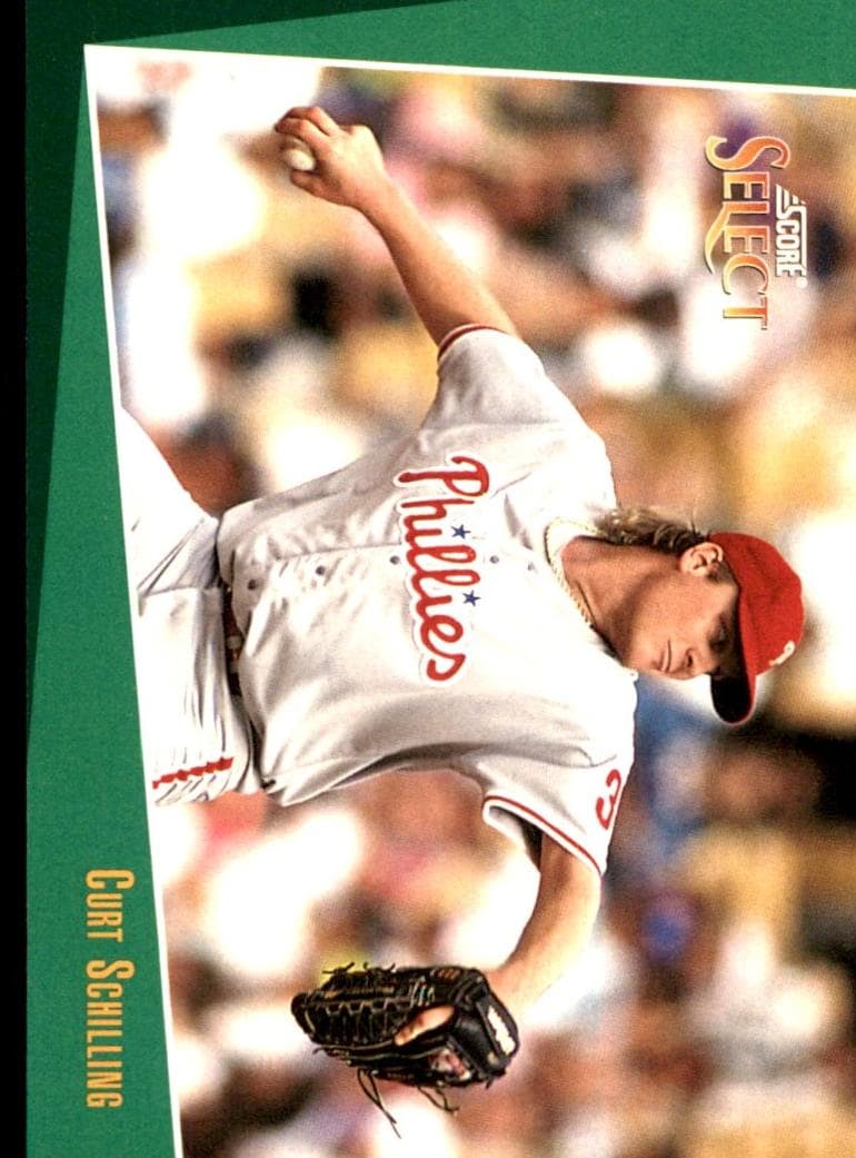 Curt Schilling 1993 panini Select