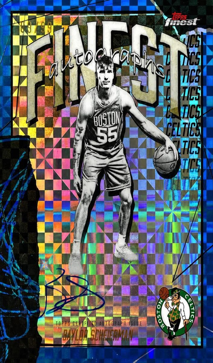 Baylor Scheierman 2025 topps Topps Finest