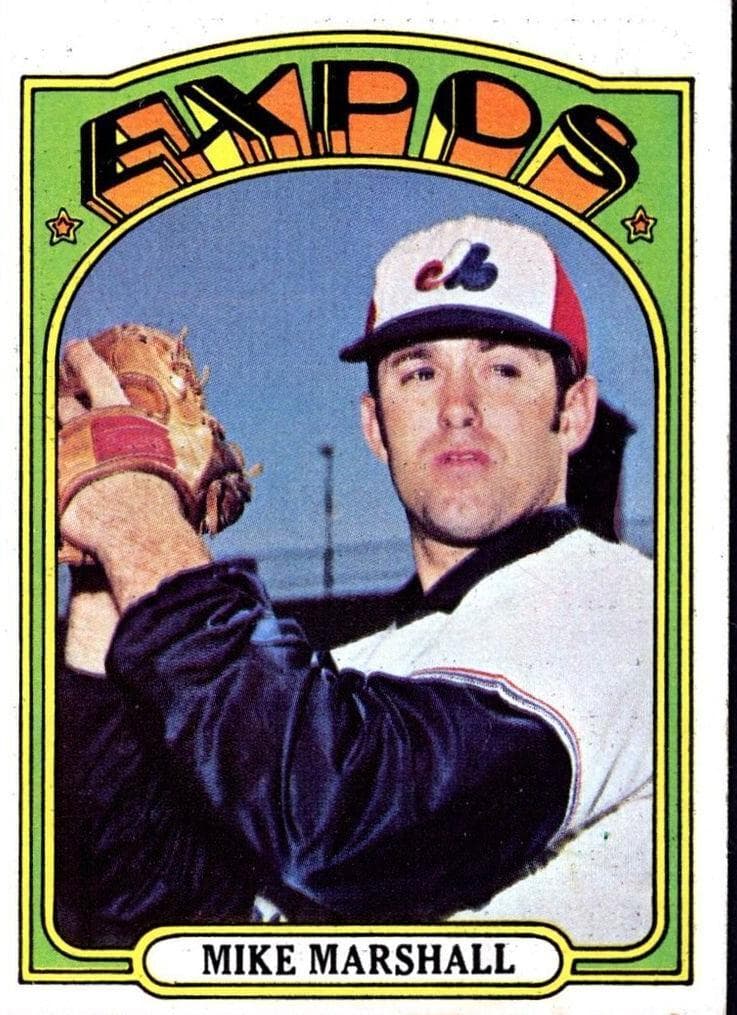 Mike Marshall 1972 topps Topps