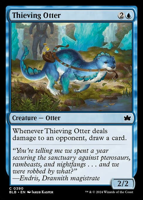 Thieving Otter 2024 Magic: The Gathering Bloomburrow