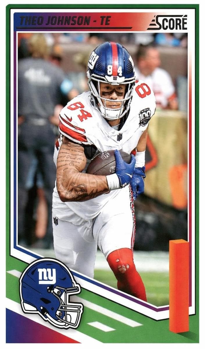 Theo Johnson 2025 panini Score