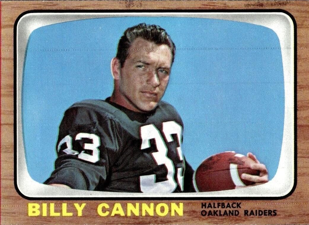 Billy Cannon 1966 topps Topps