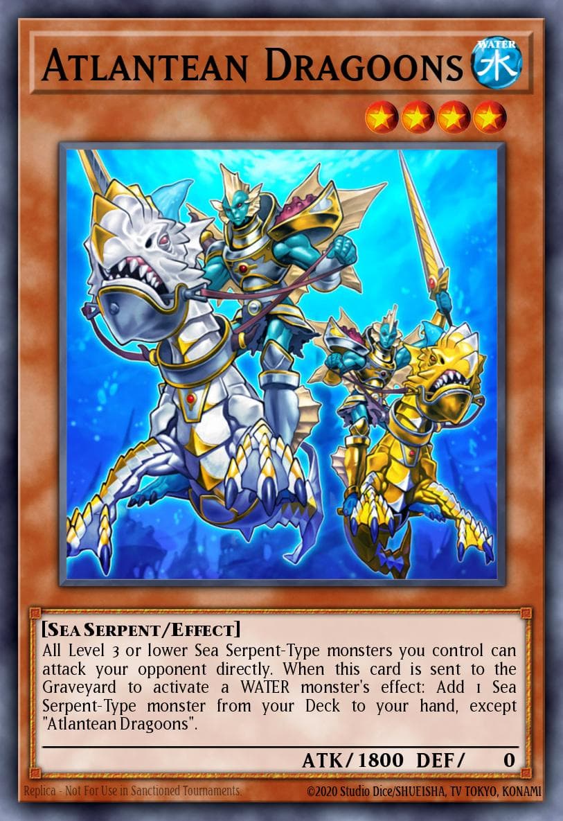 Atlantean Dragoons #AP02-EN001