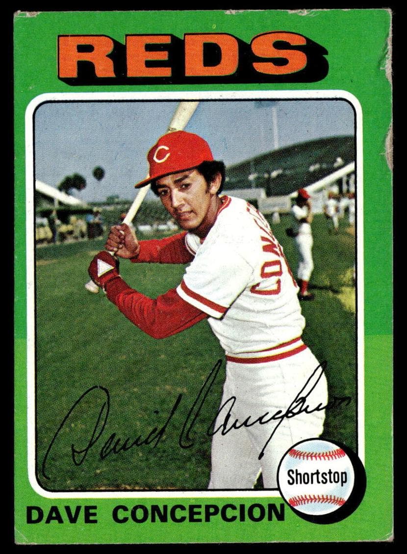 Dave Concepcion 1975 topps Topps